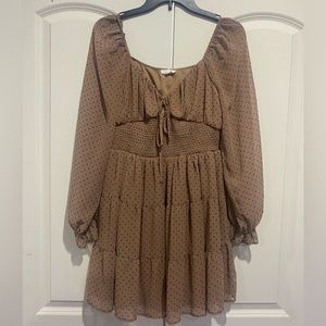 Brown Blu Pepper Dress